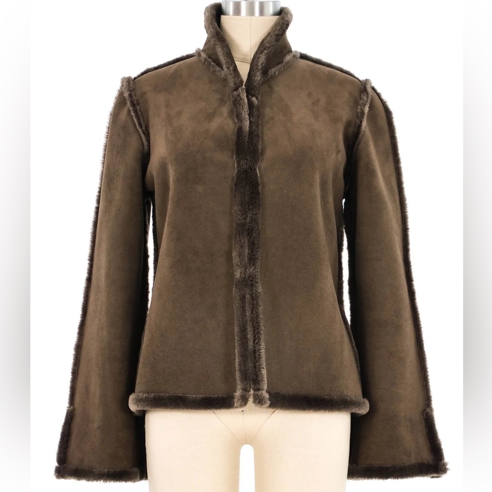 Chloe Faux Suede Jacket